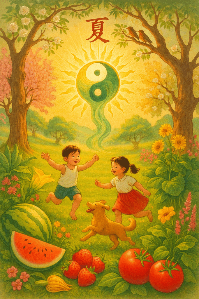 L'ÉTÉ EN MÉDECINE CHINOISE